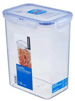 Produktbild von Lock & Lock HPL813, Box, Rechteckig, 1,8 l, Blau, Transparent, Polypropylen (PP), 151 mm