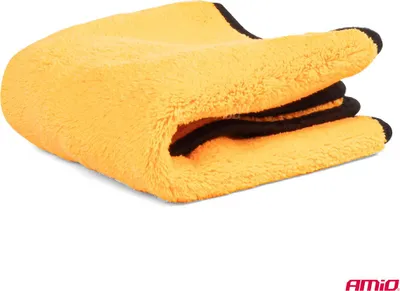 Immagine prodotto di Asciugamano in microfibra per auto 40x30cm 600g/m² assorbente antigraffio AMIO-02868