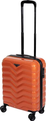 Produktbild von Handgepäck Hartschalentrolley Koffer V Orange Rollenkoffer 55 cm Cavalet Bowatex