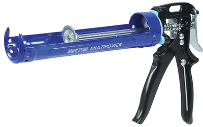 Produktbild von HEYTEC Profi-Kartuschenpistole Multipower, blau / schwarz