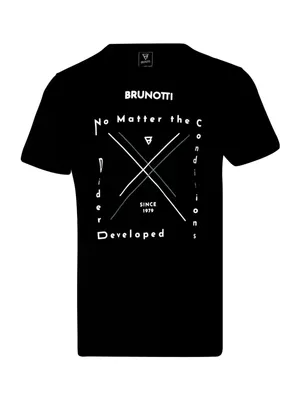 Immagine prodotto di BRUNOTTI - T-shirt da uomo con logo Jahn - Nero