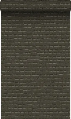 Obrázek produktu pro Origin Wallcoverings tapeta s krokodýlím vzorem tmavě hnědá 53 cm x 10,05 m