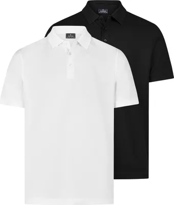Produktbild von RAGMAN 2er Pack Basic Poloshirt Klassischer Look, Formstabiles Material, Vielseitig kombinierbar