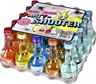 Produktbild von Gräfs King of Minis Partyshooter 5 x 5 Mini Mix | 15 - 18 % vol | 25 x 0,02 l