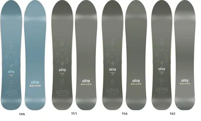 Produktbild von Nitro Powder Snowboard Slash, Größe:156, Farben:board