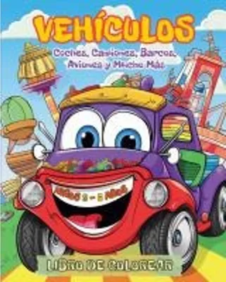 Produktbild von Fahrzeuge - Malbuch für Kinder von 3 bis 5 Jahren
