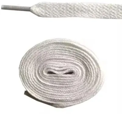 Obrázek produktu pro Bílé tkaničky – Bílé tkaničky – 2 páry – 100 cm – Bílé tkaničky – CHPN