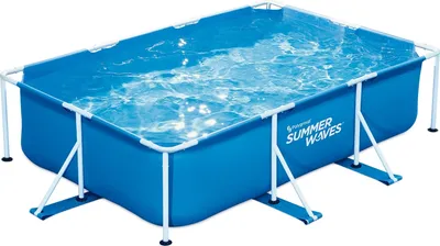 Produktbild von Summer Waves Pool Aufstellpool 300 x 200 x 75 cm Familienbad