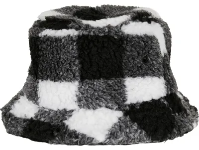 Produktbild von Sherpa Check Bucket Hat,white/black