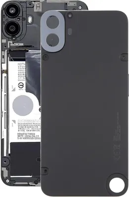 Produktbild von Für Nothing CMF Phone 1 Akkudeckel Backcover Kamera Linse Ersatzteil Schwarz