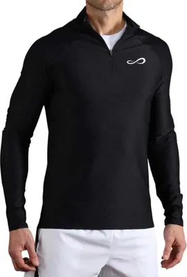 Produktbild von Endless Epic Ii Halbreißverschluss-sweatshirt Schwarz M Mann Schwarz M