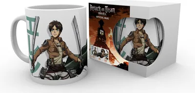 Produktbild von ATTACK ON TITAN - Tasse - 320 ml - Eren Duo - subli - box