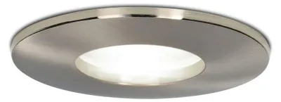 Image de Spot encastrable LED hoftronic 4 W 6500 K GU10 IP44 aluminium, dimmable