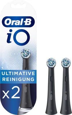 Immagine prodotto di Oral-B 319832 Oral-B iO Aufsteckbürsten Ultimative Reinigung 2er   BLACK