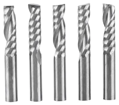 Image de Outils de fraisage 6 mm - Fraisage CNC - Travail du bois et du métal - Carbure de tungstène - Précision et durabilité - Adapté à divers matériaux...