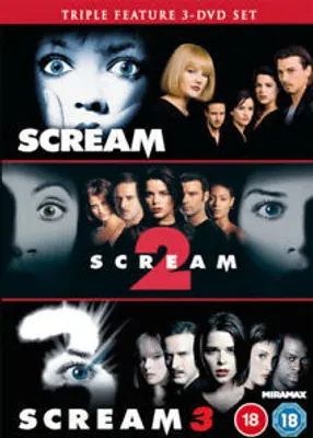 Produktbild von Scream Trilogy DVD (2020) David Arquette, Craven (DIR) cert 18 3 discs