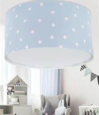 Zdjęcie produktu dla Plafon sufitowy Star Light - Gwiazda dla dzieci niebieska