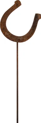 Produktbild von Gartenstecker Hufeisen Edelrost Gartendekoration Beetstecker