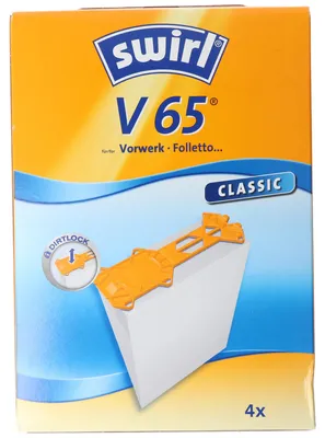 Obrázek produktu pro Vířivý sáček do vysavače V65 Classic pro vysavače Vorwerk a Folletto VK 135 Kobold