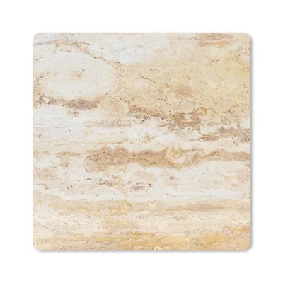 Produktbild von MuchoWow® Mauspad Mousepad Marmor - Sand - Textur 30x30 cm - Mousepads - Maus Mat - Pad - Mausunterlage - Gaming