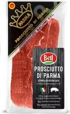 Produktbild von Prosciutto Di Parma plátky 80 G Bell