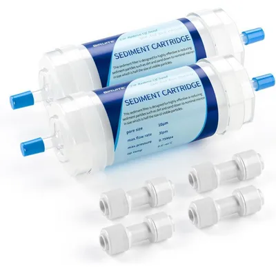 Image de Filtre à eau pour tuyaux en polyéthylène de 1/4 de pouce