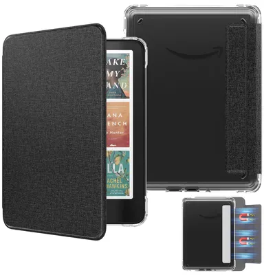 Produktbild von MoKo Magnetische Hülle für Kindle Paperwhite 12. Gen & Colorsoft,Schwarz