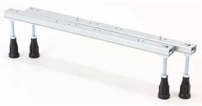 Produktbild von Badfüße Set aus Metall für Badezimmermöbel