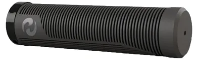 Obrázok produktu pre Unisexové rukoväte na riadidlá bicykla – sivé/čierne, 130 mm, priemer 22 mm