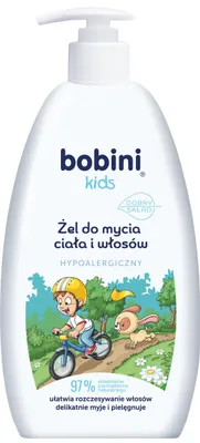 Produktbild von Hypoallergenes Körper- und Haarwaschgel für Kinder 500ml