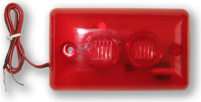 Image de ES-35L - piézosirène 115dB, stroboscopique