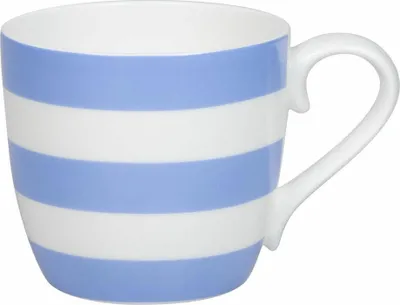 Image de Könitz mug Stripes - Creamblue, tasse, porcelaine, bleu, 425 ml, 11 2 057 2827