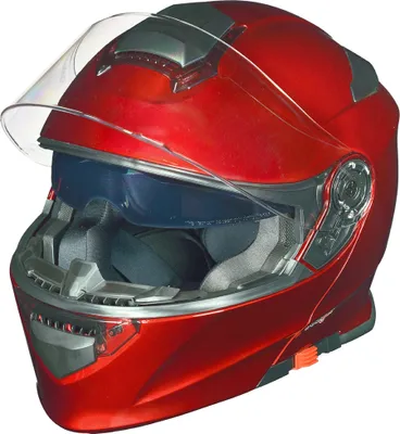 Produktbild von RS-983 Bluetooth Klapphelm Motorradhelm Conzept Motorrad Modular Helm rueger Rot XS (53-54)