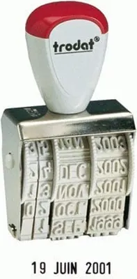 Image de trodat 1000 Tampon dateur francais