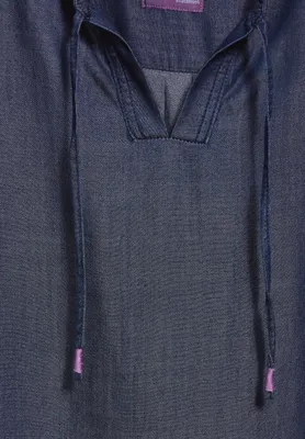 Produktbild von Cecil TOS Lyocell Blouse Dark blue wash S