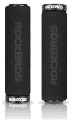 Immagine prodotto di Impugnature per manubrio Rockbros Sponge-Grip Bt1001Bkbk, nere