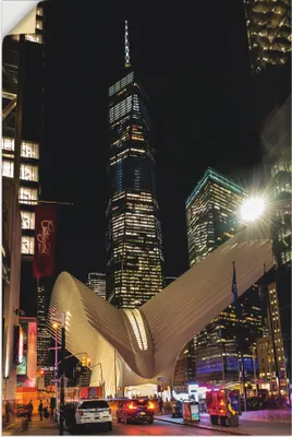 Produktbild von ARTland Wandbild, selbstklebend World Trade Center New York Größe: 20x30 cm