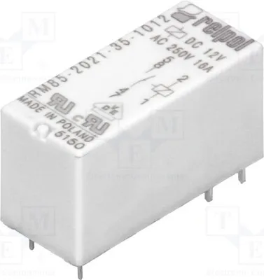 Produktbild von 1x Relais: elektromagnetisch  USpule : 12VDC  16A/250VAC RM85-2021-35-1012 Elektro