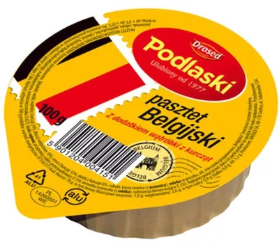 Zdjęcie produktu dla Pasztet Podlaski belgijski 100g