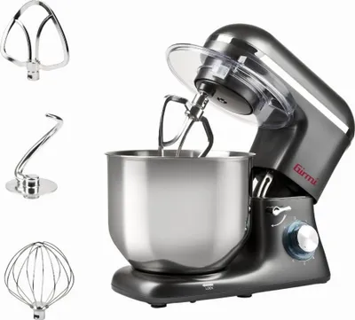Immagine prodotto di Robot da cucina Girmi IM46, 1800 W max, 8 litri, 6 velocità, impulso, vasca in acciaio inox, dispositivo di sicurezza, accessori inclusi,
