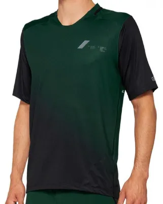 Obrázok produktu pre 100% SPEEDLAB cyklistický dres s krátkym rukávom - CELIUM - zelená/čierna M