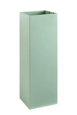Produktbild von Neustein Schirmständer grün mit modernem Design aus Metall für Heim und Büro, Regenschirmständer, Design-Ständer, 2 Haken, Wasserauffangschale