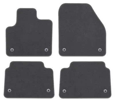 Image de Tapis De Sol De Qualité Supérieure Noir Pour Land Rover Discovery Sport Depuis 2019 4pcs