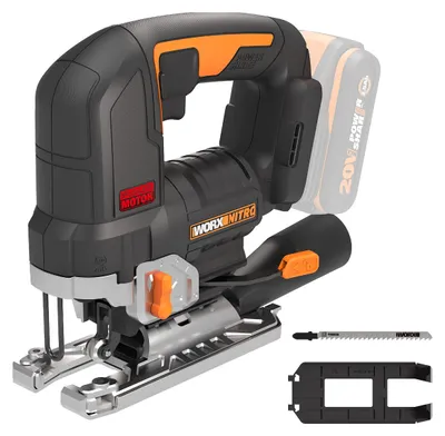 Image de Scie sauteuse sans fil Worx WX542.9, 20V, sans batterie ni chargeur