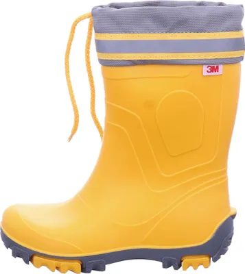 Produktbild von Bockstiegel Stiefel Kinderstiefel Bente gelb/dunkelgrau Größe