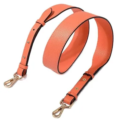 Zdjęcie produktu dla Regulowany pasek do torebki – skóra, 106-110 cm, pomarańczowy