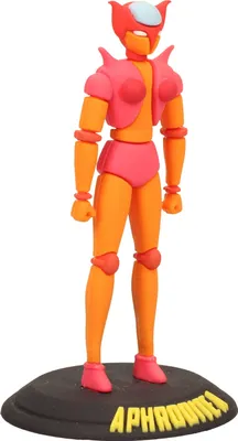 Produktbild von Sd Toys Mazinger Z Gummi-miniafrodite-figur 7 Cm Orange Orange One Size