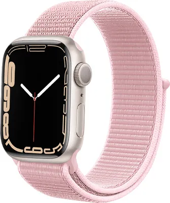Obrázok produktu pre Crong Nylonové hodinky Apple Watch 4/5/6/7/SE/8/9/10 40/41/42 mm (Pulverrosa)