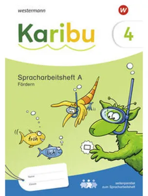 Produktbild von Karibu. Spracharbeitsheft Fördern 4 (A)