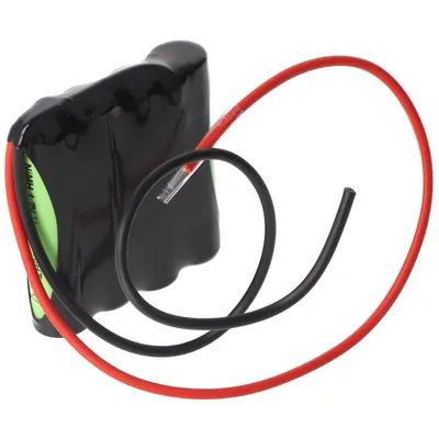 Produktbild von Notleuchtenakku NiMH 4,8V 600mAh F1x4 Micro AAA mit 200mm Kabel